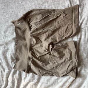 DYNE Women's Tan Bike Shorts